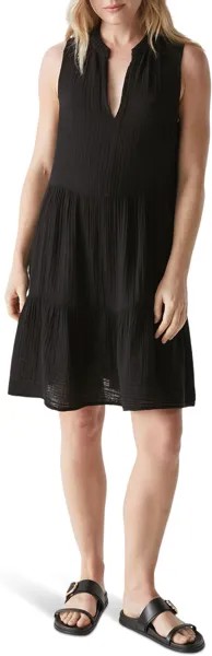 Платье Michael Stars Daisy Above Knee Dress, черный