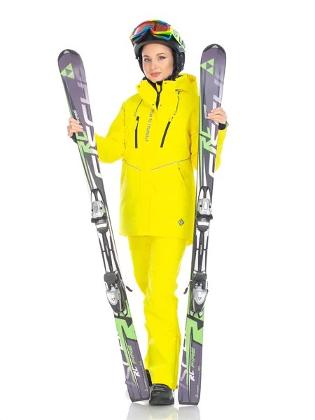 Спортивная ветровка женские FORCELAB 706621 желтые 3XL