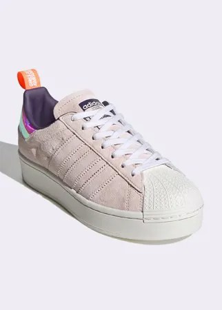 Розовые кроссовки adidas Originals x Girls are Awesome Superstar-Темно-синий