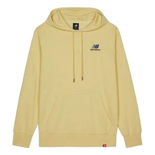 Толстовка New Balance Embroidered Logo Sports Pullover Light Yellow, желтый