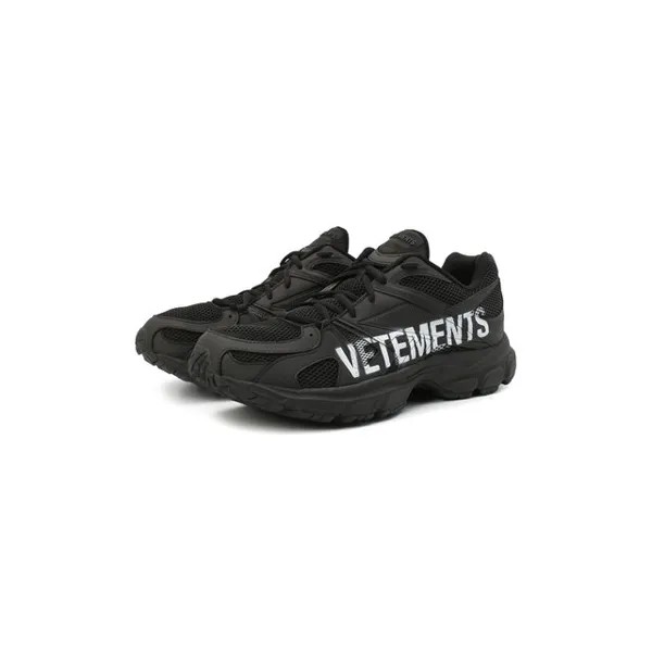 Текстильные кроссовки Vetements x Reebok Spike Runner 200 VETEMENTS