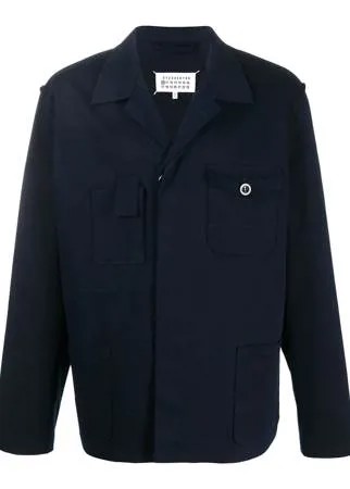 Maison Margiela куртка-рубашка с косым воротником