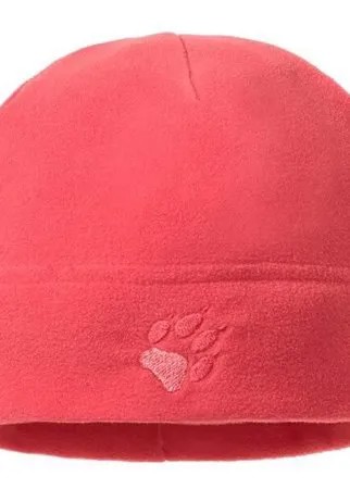 Шапка детская Jack Wolfskin REAL STUFF KIDS, розовая, 49-50