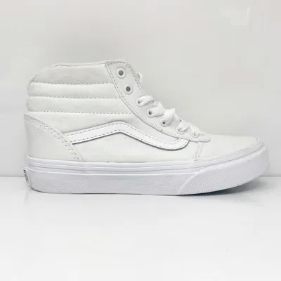 Vans Boys SK8 Hi 500714 Белая повседневная обувь Кроссовки Размер 13
