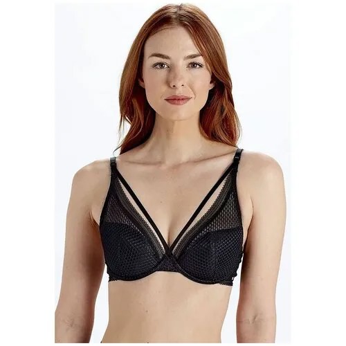 Бюстгальтер  Pretty Polly, размер 34B, черный