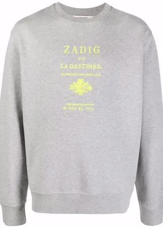 Zadig&Voltaire толстовка Simba с вышитым логотипом