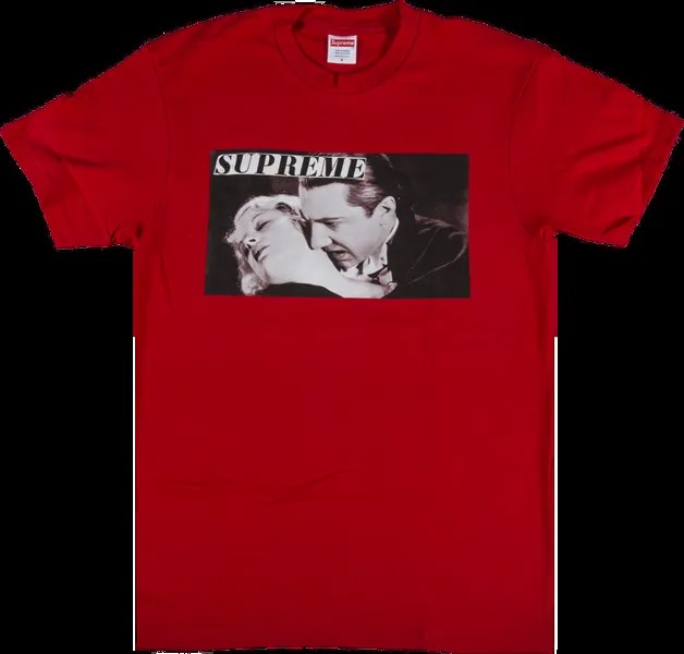 Футболка Supreme Bela Lugosi T-Shirt 'Red', красный
