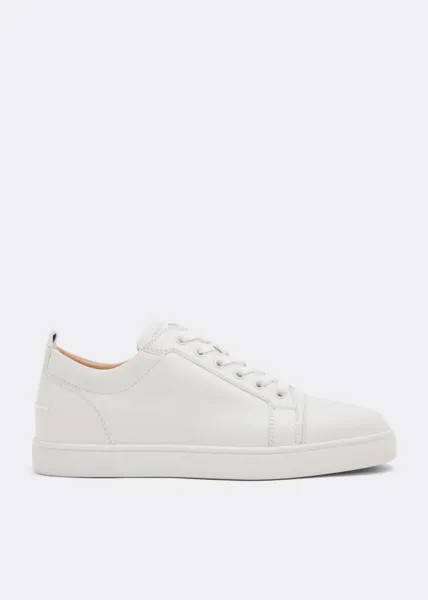 Кроссовки CHRISTIAN LOUBOUTIN Louis Junior flat sneakers, белый