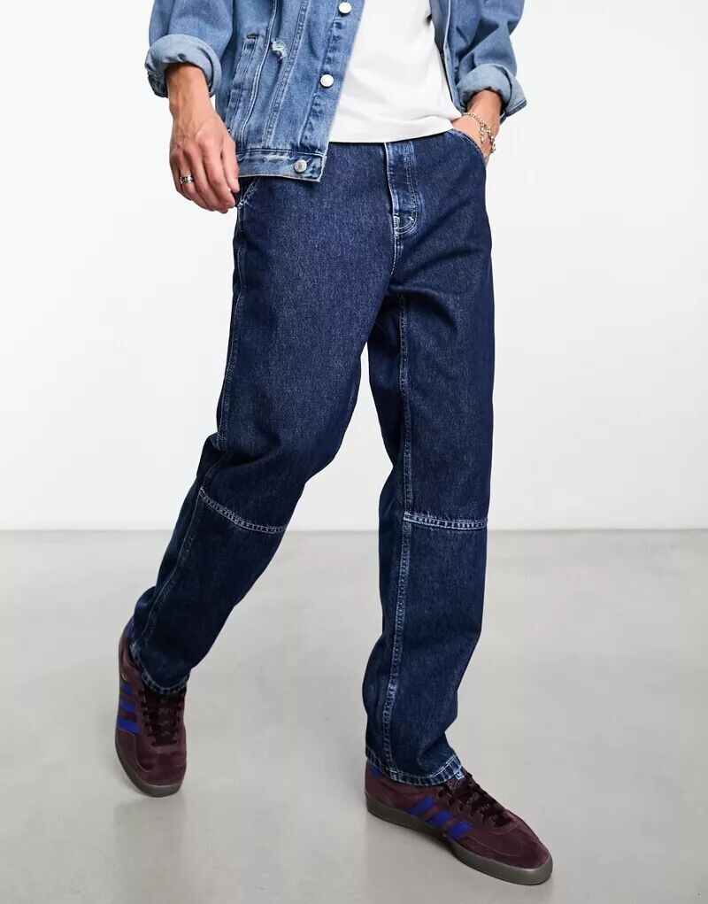 Прямые джинсы Tommy Jeans средней потертости