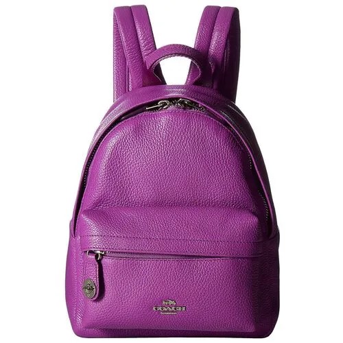 Женский кожаный рюкзак Coach Mini Campus