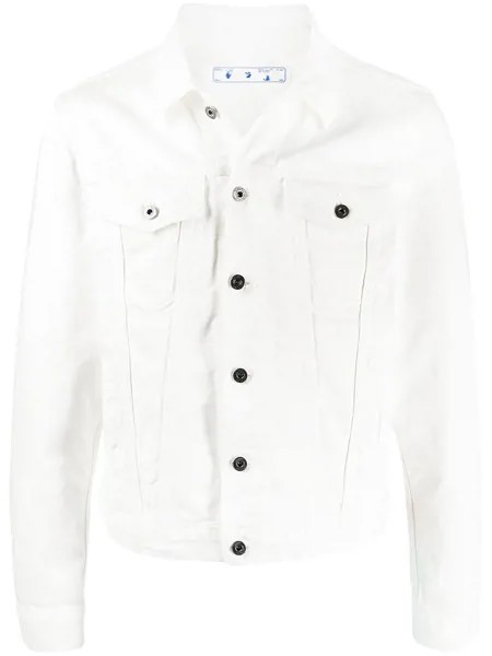 Off-White куртка-рубашка с логотипом Arrows