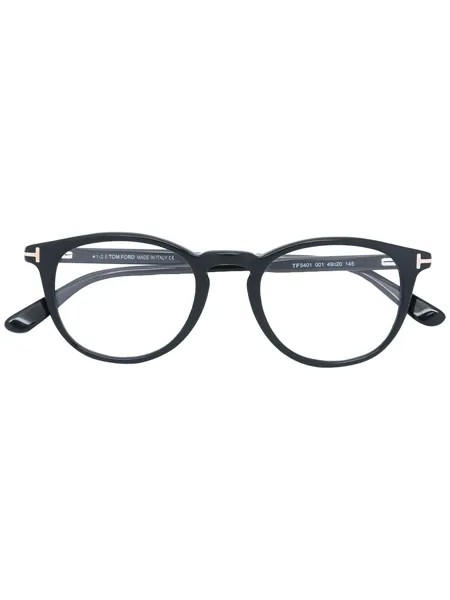 TOM FORD Eyewear оптические очки в круглой оправе