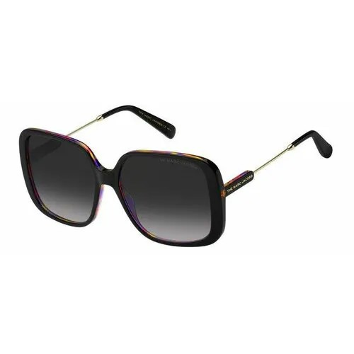Солнцезащитные очки MARC JACOBS MARC 577/S 807 9O, бабочка, оправа: металл, для женщин, черный