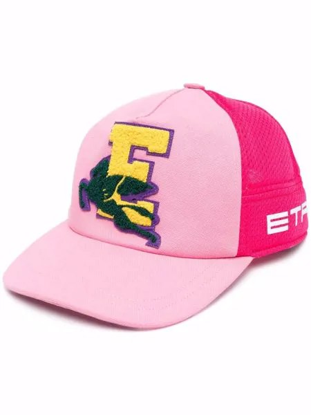 ETRO кепка с вышитым логотипом