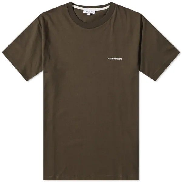 Футболка Norse Projects Johannes Standard Logo Tee