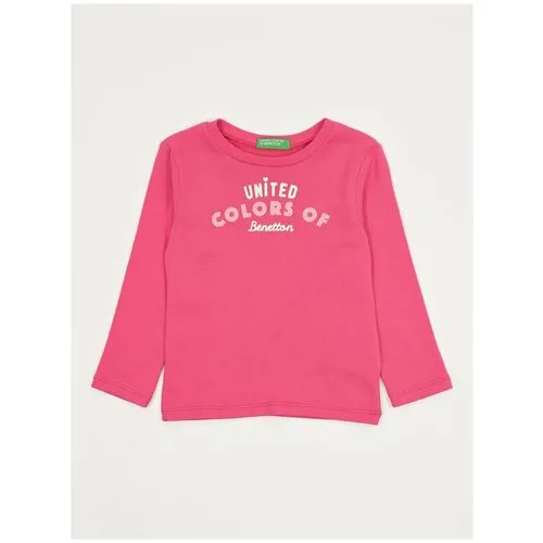 Лонгслив United Colors of Benetton для девочек 22A_3I9WG104K_1A2_YS