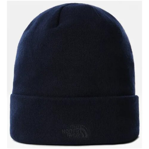 Шапка North Face Emb Logo Beanie Tnf Navy