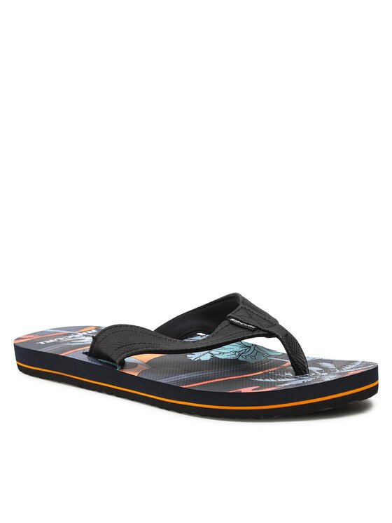 Шлепанцы мужские Rip Curl Ripper Open Toe TCTAK1 черные 44 EU