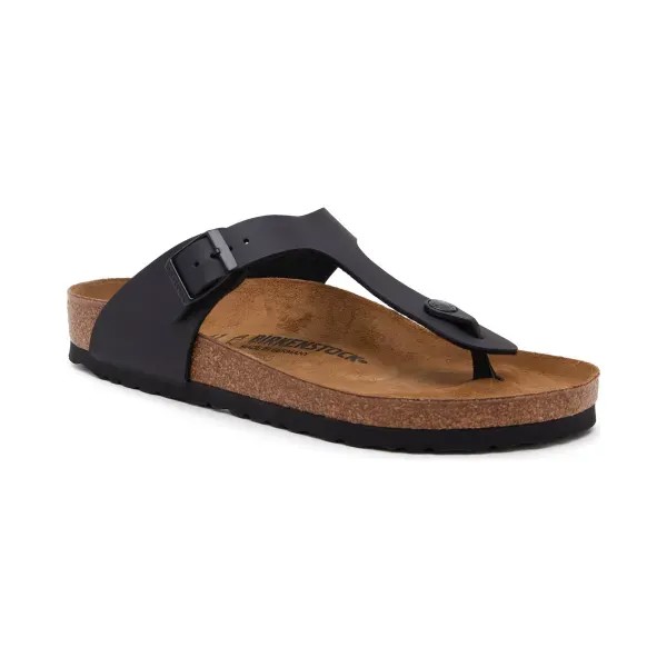 Шлепанцы Gizeh с добавлением кожи Birkenstock, черный