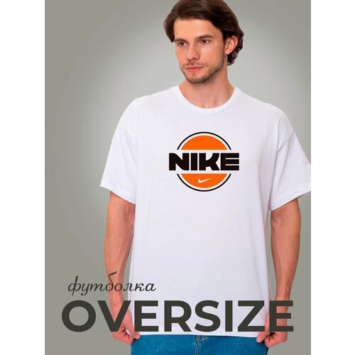 Футболка Retro Nike/2, 1 шт., размер 50, белый