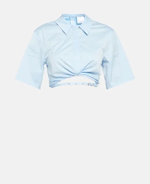Укороченный топ C/MEO Collective, светло-синий