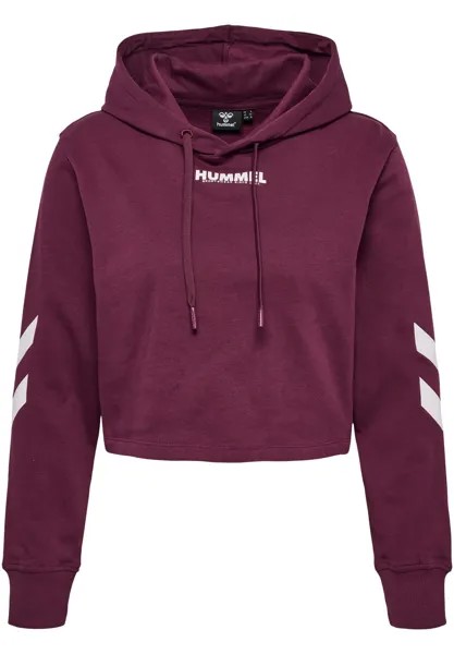 Толстовка с капюшоном Hummel, бордовый