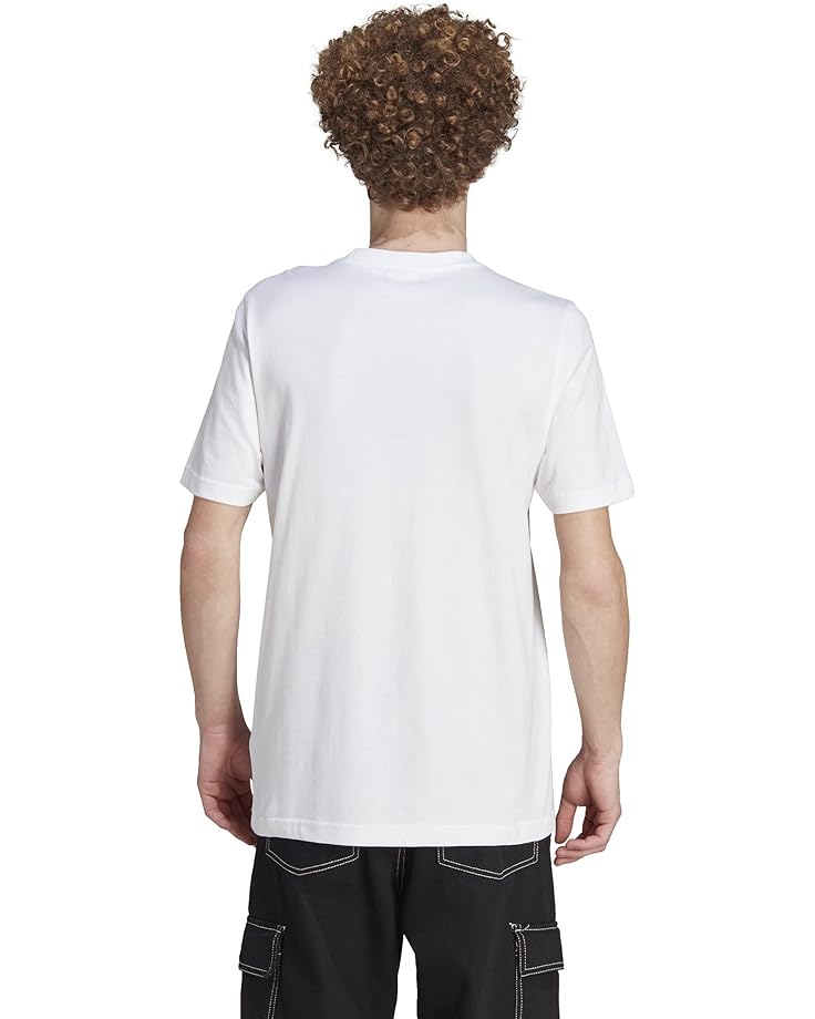 Футболка Adidas adiColor Classics Trefoil T-Shirt, цвет White/Black