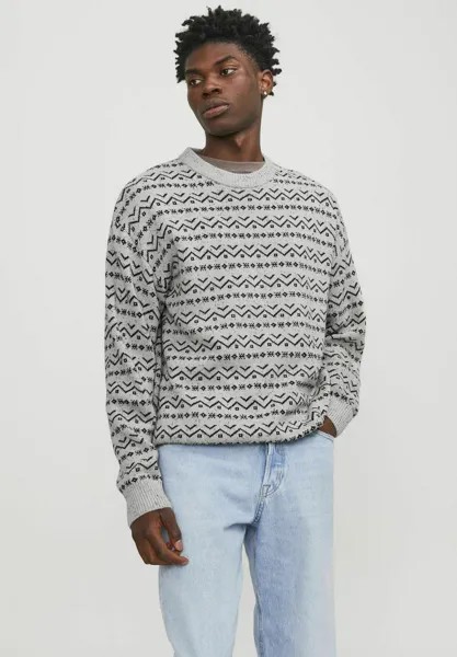 Свитер Crew Neck Jack & Jones, цвет cloud dancer