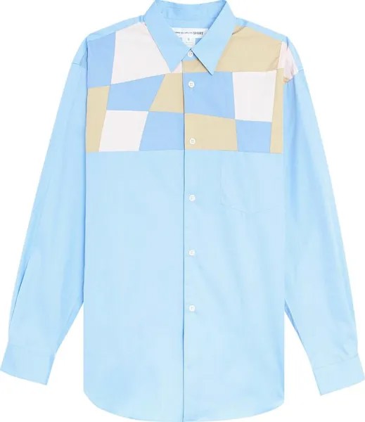 Рубашка Comme des Garçons SHIRT Woven Shirt 'Blue', синий