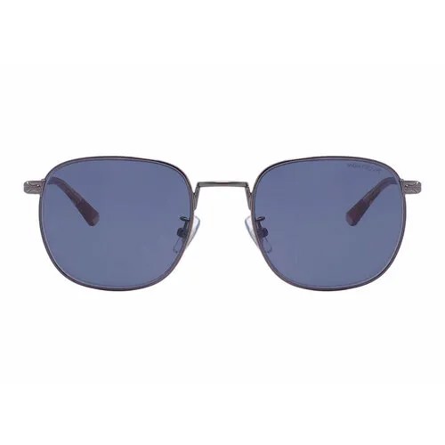 Солнцезащитные очки Montblanc 0265S 003, синий, серый