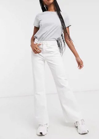 Белые расклешенные джинсы Waven-Белый