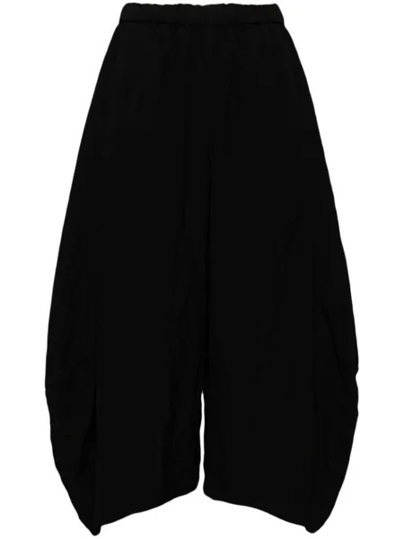 Comme Des Garçons Comme Des Garçons high-waist cropped trousers, черный