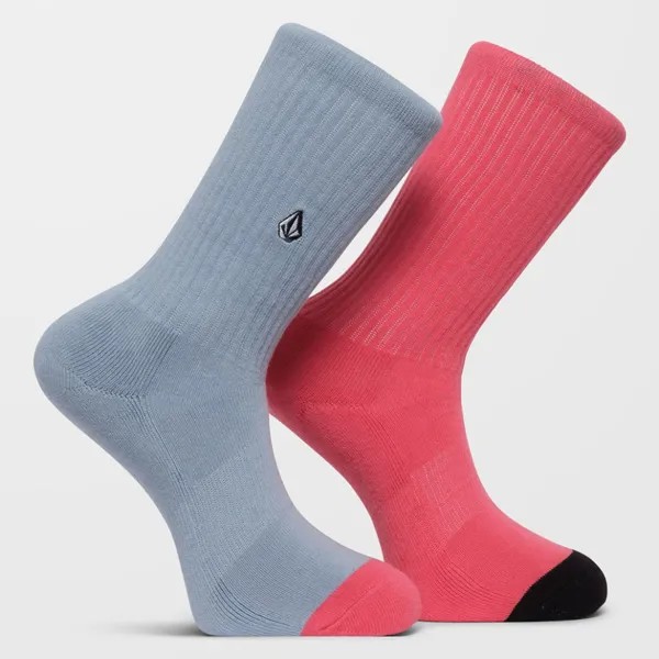 Носки VOLCOM V Ent Hockey Dad Sock Pr Washed Ruby