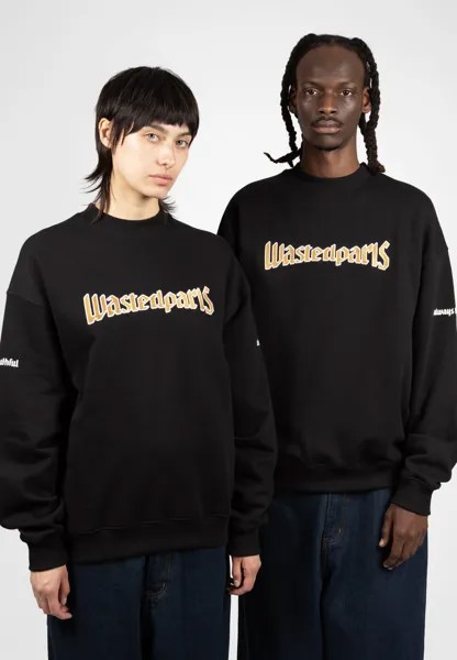 Толстовка UNITED CREWNECK UNISEX Wasted Paris, черный