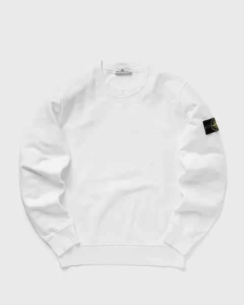 Толстовка Stone Island Cotton Fleece Crewneck Sweatshirt, белый