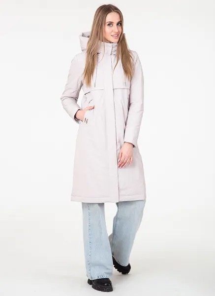 Пальто женское WINTERRA 60531 бежевое 50 RU