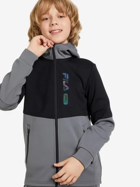 Толстовка для мальчиков FILA, Серый