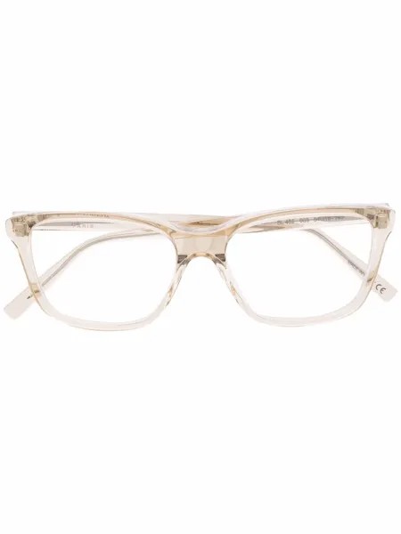 Saint Laurent Eyewear очки в оправе 'кошачий глаз'