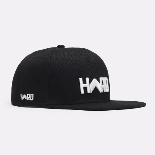 Кепка HARD logo snapback, размер OS, черный