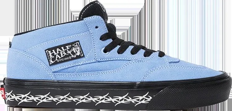 Кеды Vans Supreme x Half Cab Barbed Wire - Light Blue, синий