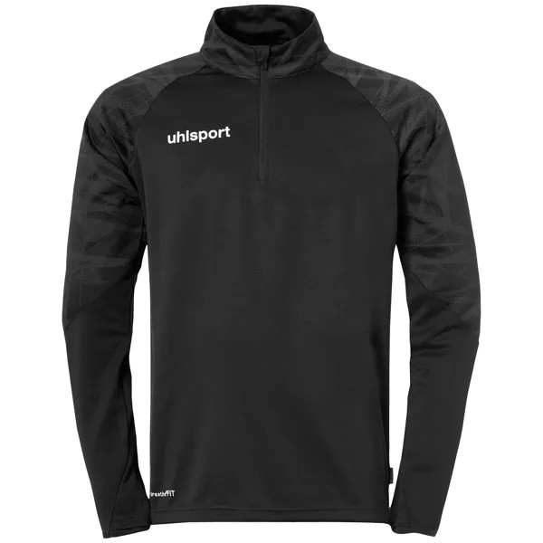 Лонгслив uhlsport 1/4 ZIP TOP GOAL 25 1/4 ZIP TOP, черный