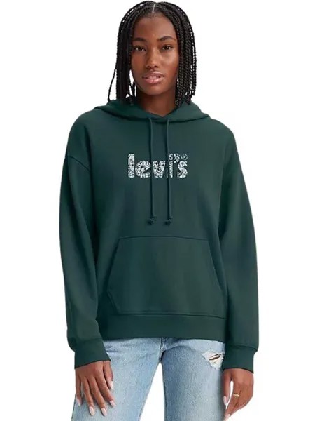 Худи женское Levi's 18487-0199 зеленое S