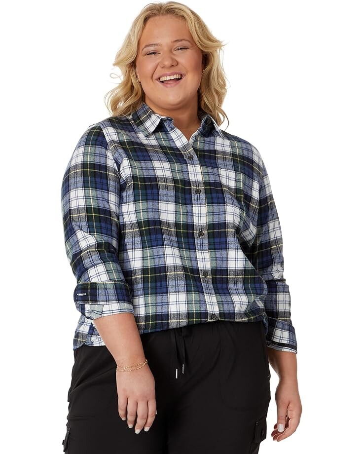 Рубашка L.L.Bean Plus Size Scotch Plaid, цвет Vintage Tartan