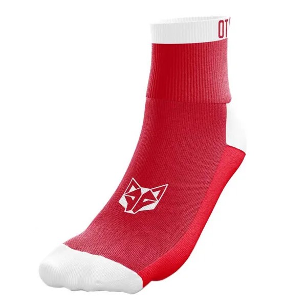 Носки Otso Multi-sport Low Cut Red&White, красный
