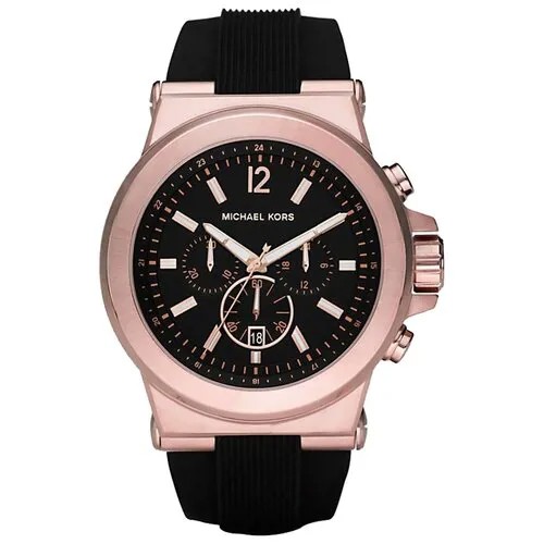 Наручные часы MICHAEL KORS, черный, розовый