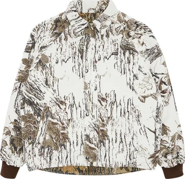 Куртка Supreme x RealTree Reversible Quilted Work 'Snow Camo', разноцветный