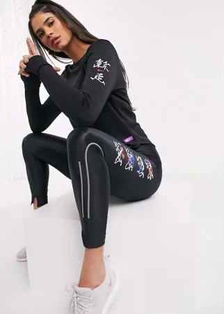 Лонгслив Nike Running Tokyo Element-Черный