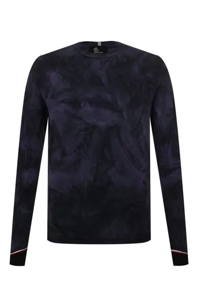 Хлопковый лонгслив Moncler Grenoble