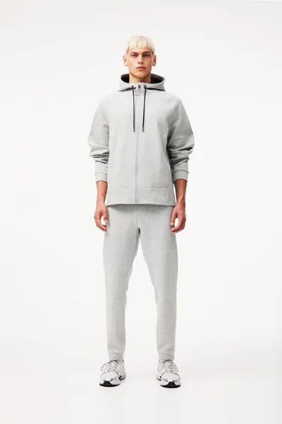 Зауженные технические джоггеры drymove с карманами на молнии H&M, серый