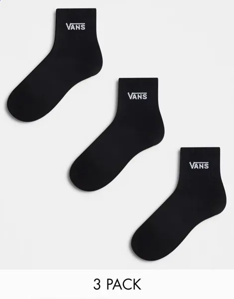 Набор из трех коротких носков с круглым вырезом Vans Classic